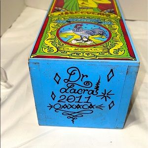Rare Jose Cuervo Reserra De La Familia Dr Lacra. Empty. Wooden Box